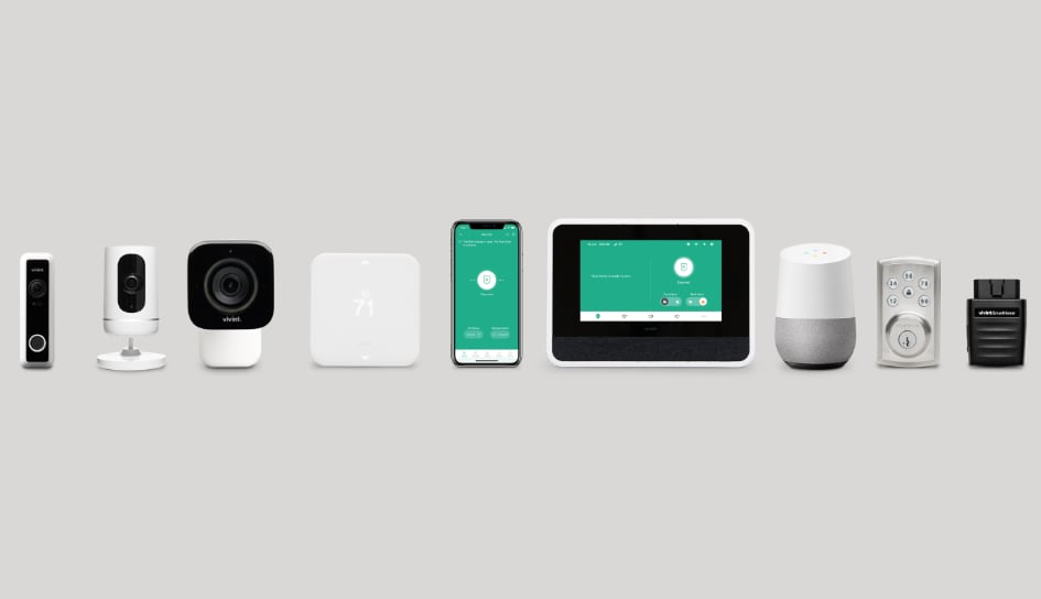 Vivint home security product line in Concord